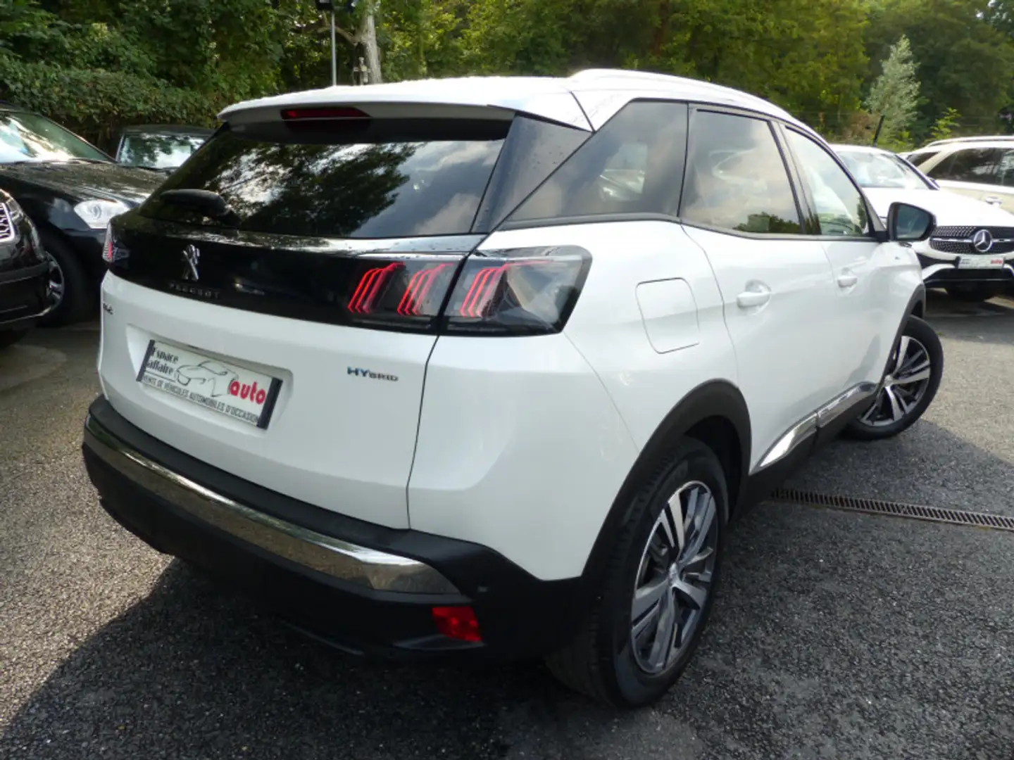 Peugeot 3008 HYBRID 225CH ALLURE PACK E-EAT8 Blanc - 2