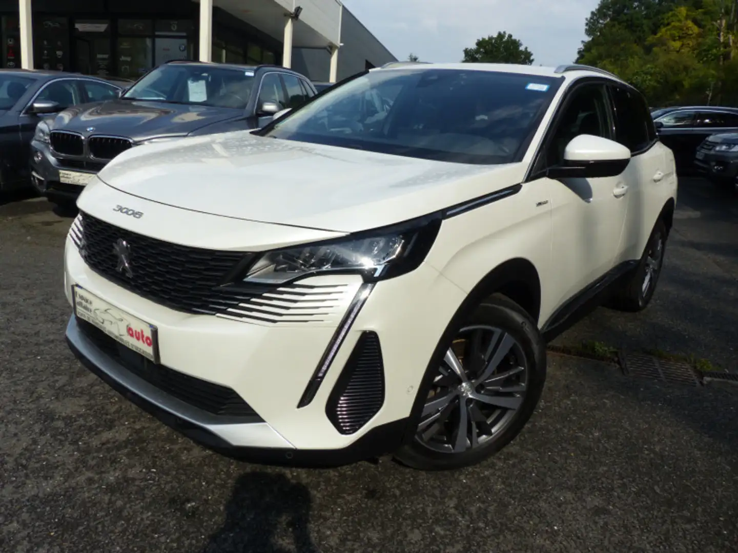 Peugeot 3008 HYBRID 225CH ALLURE PACK E-EAT8 Blanc - 1