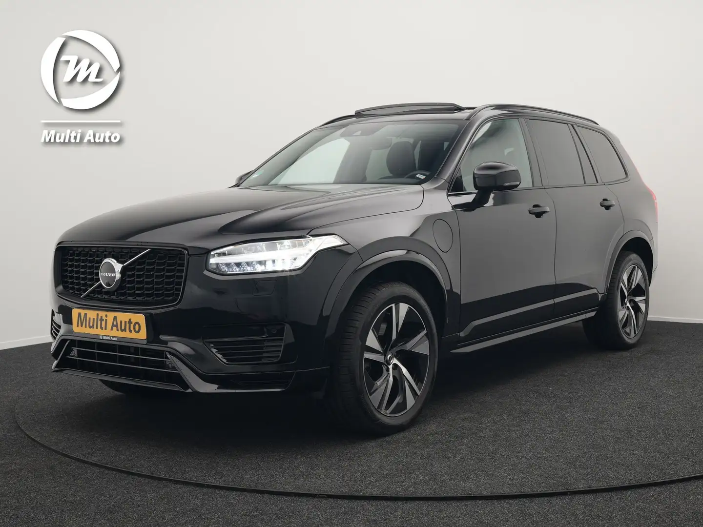 Volvo XC90 T8 Recharge AWD R-Design Plug In Hybrid LONG RANGE Zwart - 1