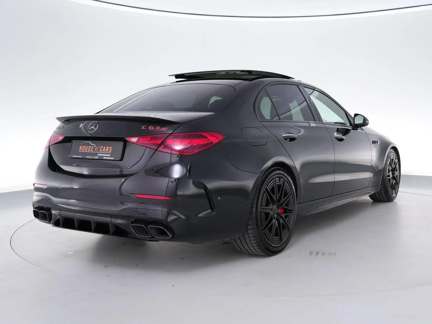 Mercedes-Benz C 63 AMG S E Performance |AMG-Driverspackage|achterasbestur Schwarz - 2