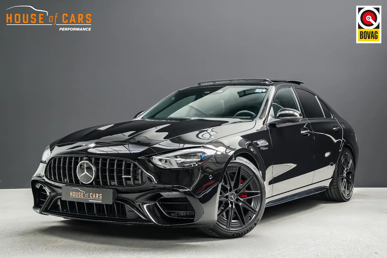Mercedes-Benz C 63 AMG S E Performance |AMG-Driverspackage|achterasbestur Black - 1