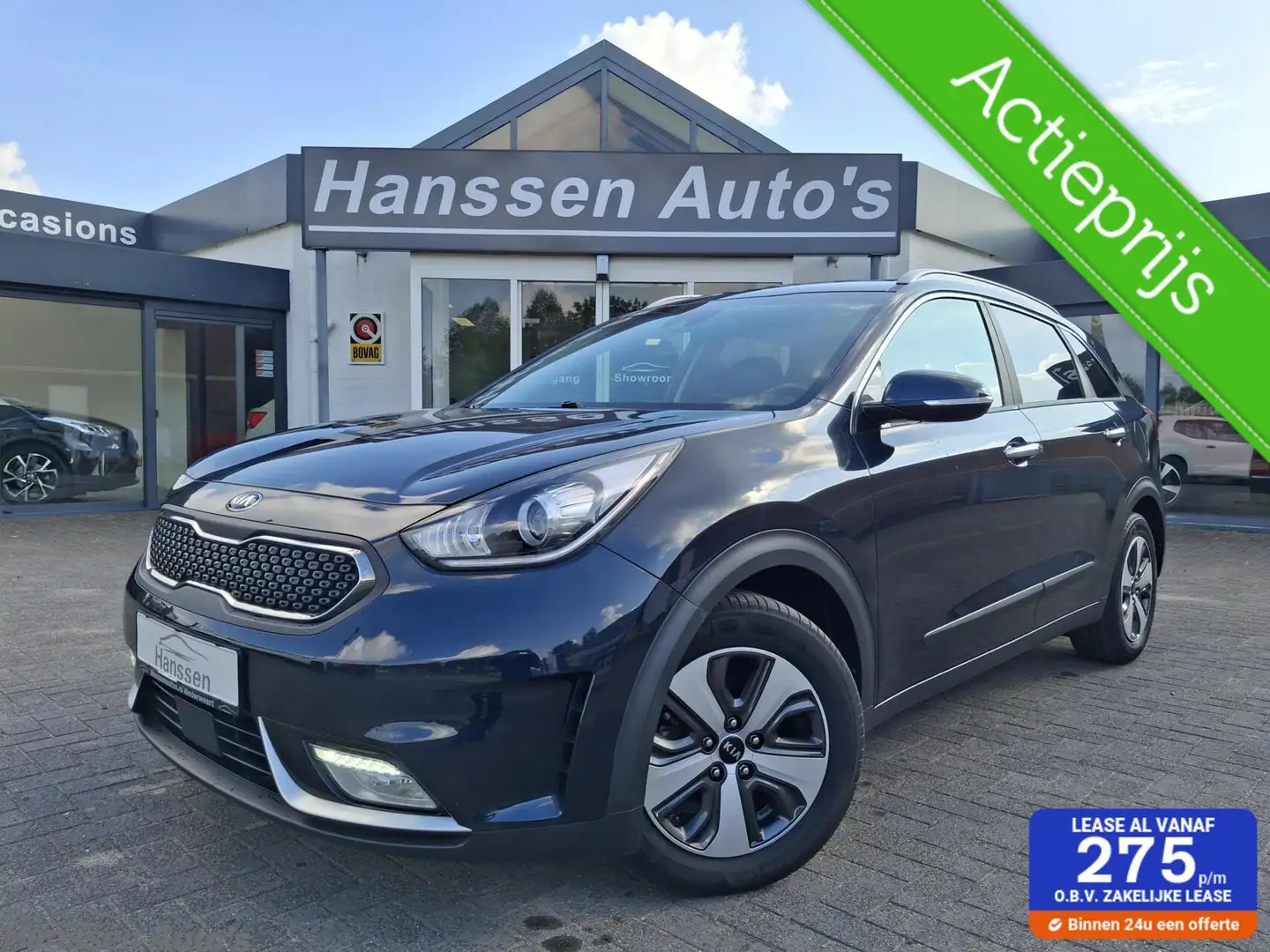Kia Niro 1.6 GDi Hybrid BusinessLine Bleu - 1