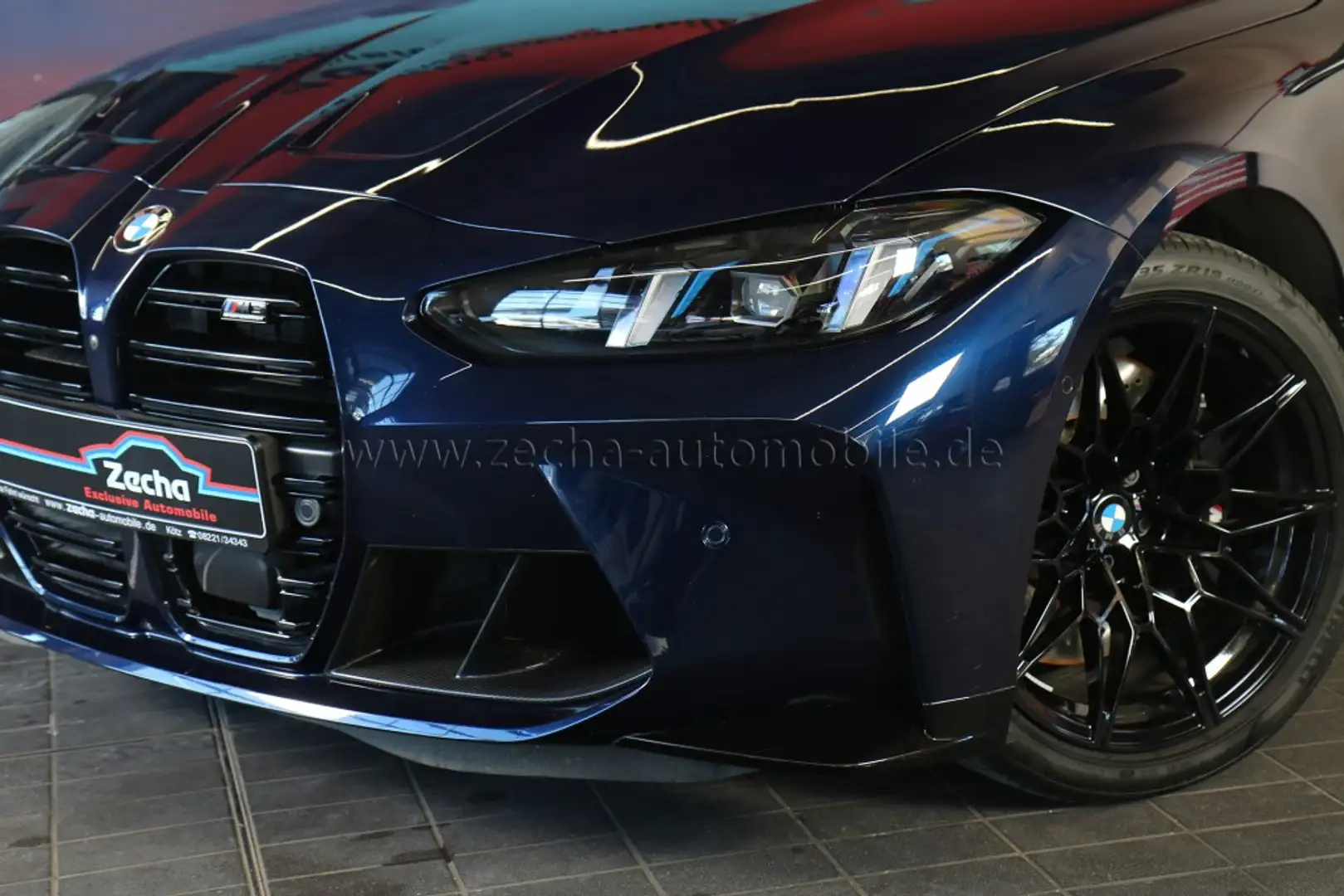 BMW M3 xDr.Limo M-Ext-Carbonp.Sitzbel.DrivProf.Park+ Bleu - 2