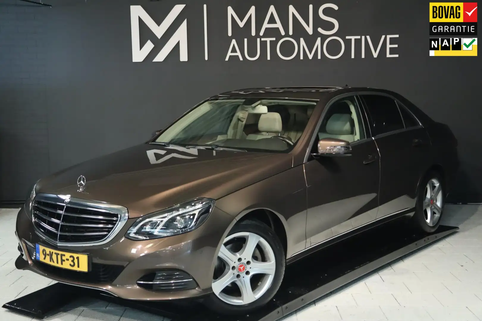 Mercedes-Benz E 200 Elegance / SCHUIFDAK / LEDER / ELEK. STOEL / STOEL Brun - 1