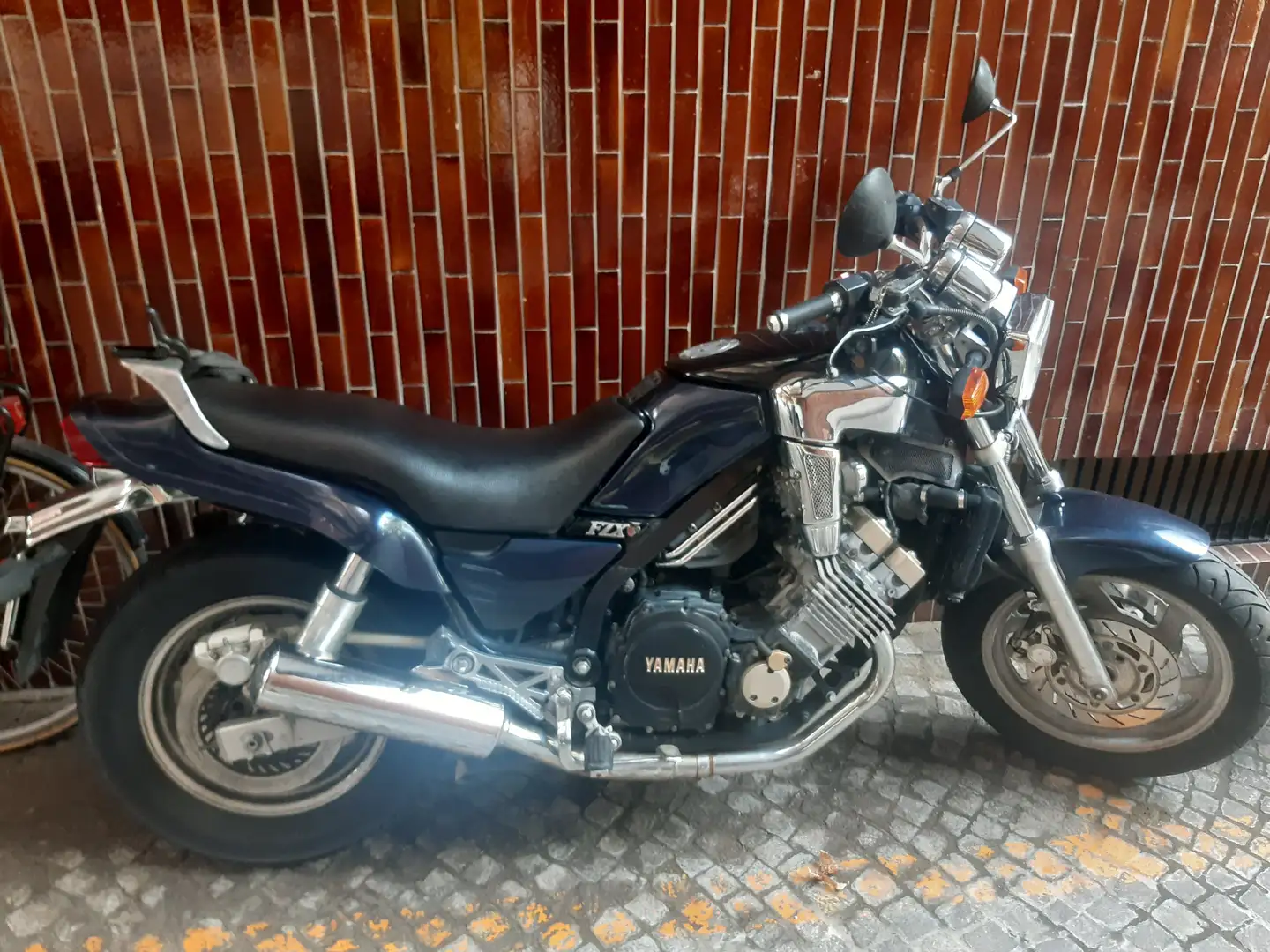Yamaha FZX 750 Blau - 1
