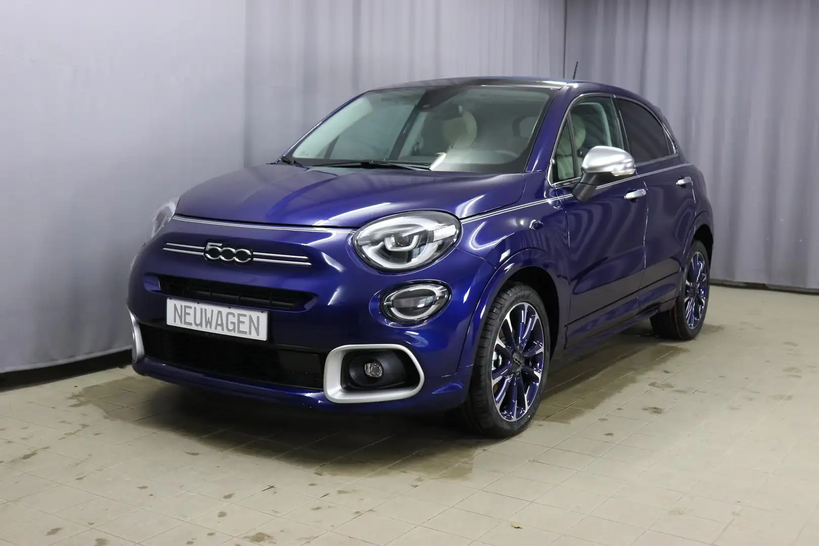 Fiat 500X Dolcevita Yacht Club Capri 1.5 GSE 96kW  Sie sp... Kék - 1