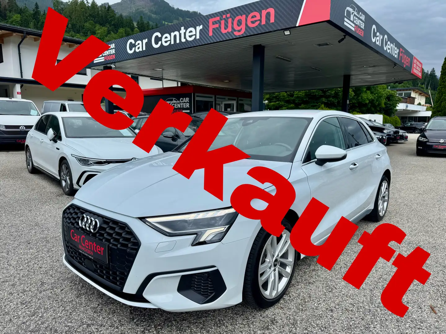 Audi A3 30 TDI LED 1. Besitz Blanc - 1