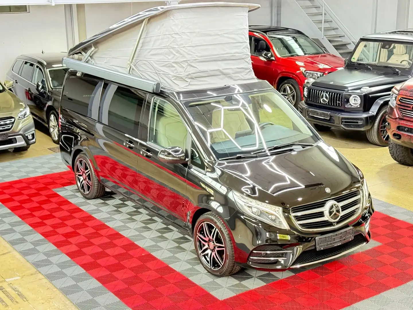 Mercedes-Benz V 250 d Marco Polo AMG 4Matic KÜCHE ACC 360° AHK Noir - 1