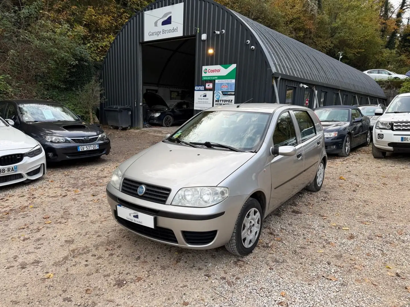 Fiat Punto 1.2i 60cv 1ére Main Gris - 1