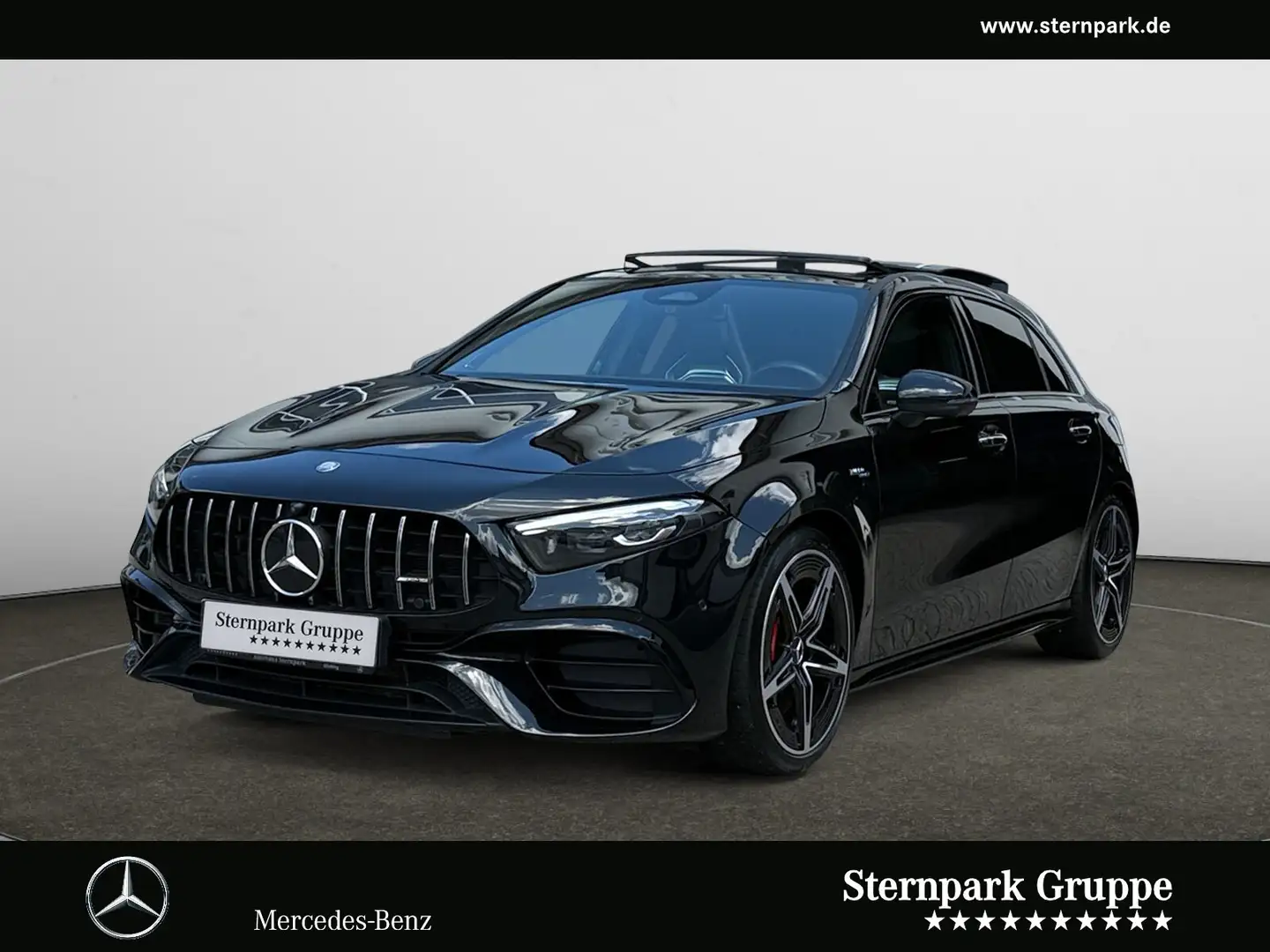 Mercedes-Benz A 45 AMG A 45 S 4M Perf.Sitz+Pano+Distro+HuD+360+Burmest Noir - 1