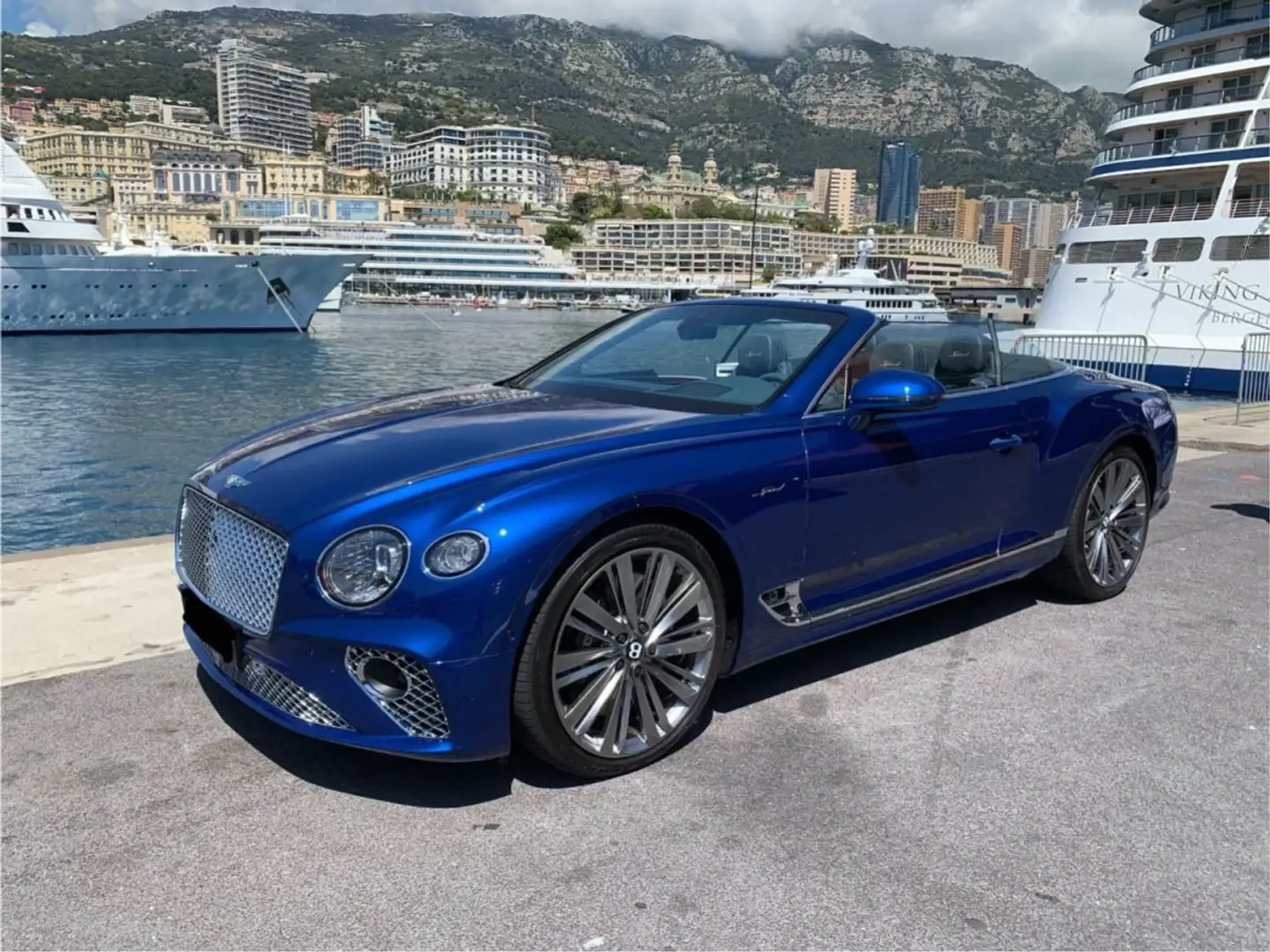 Bentley Continental GTC SPEED W12 Blau - 2