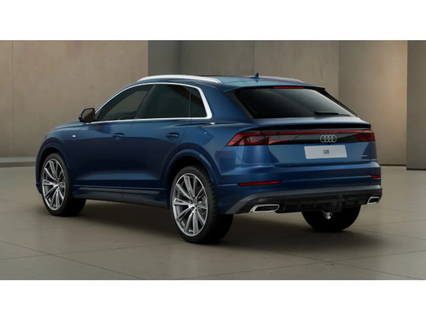 Audi Q8 SUV 55 TFSI quatt. Allradlenkung*Softclose*Pa Blau - 2