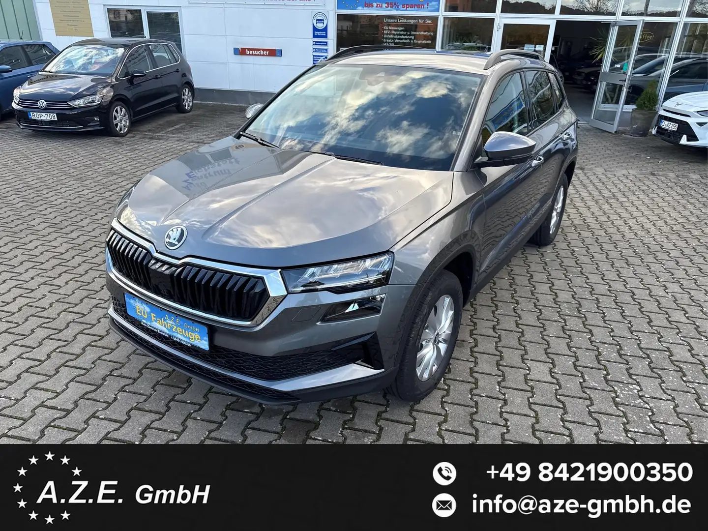 Skoda Karoq 1.5 TSI DSG "130" *AHK*SH*LED*GRA*PDC*KAMERA* 1... Gris - 1