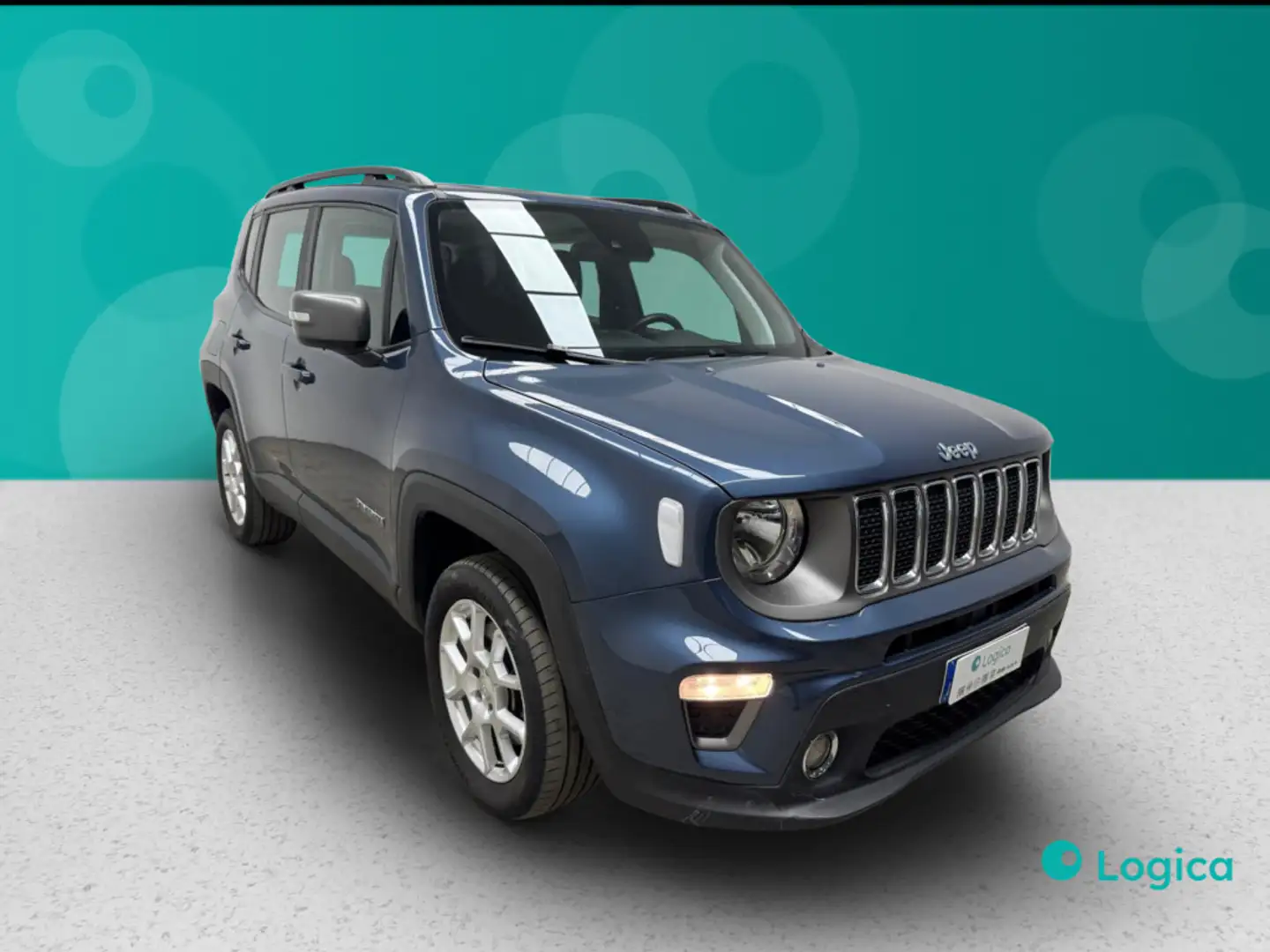 Jeep Renegade 1.3 T4 PHEV Limited Modrá - 1