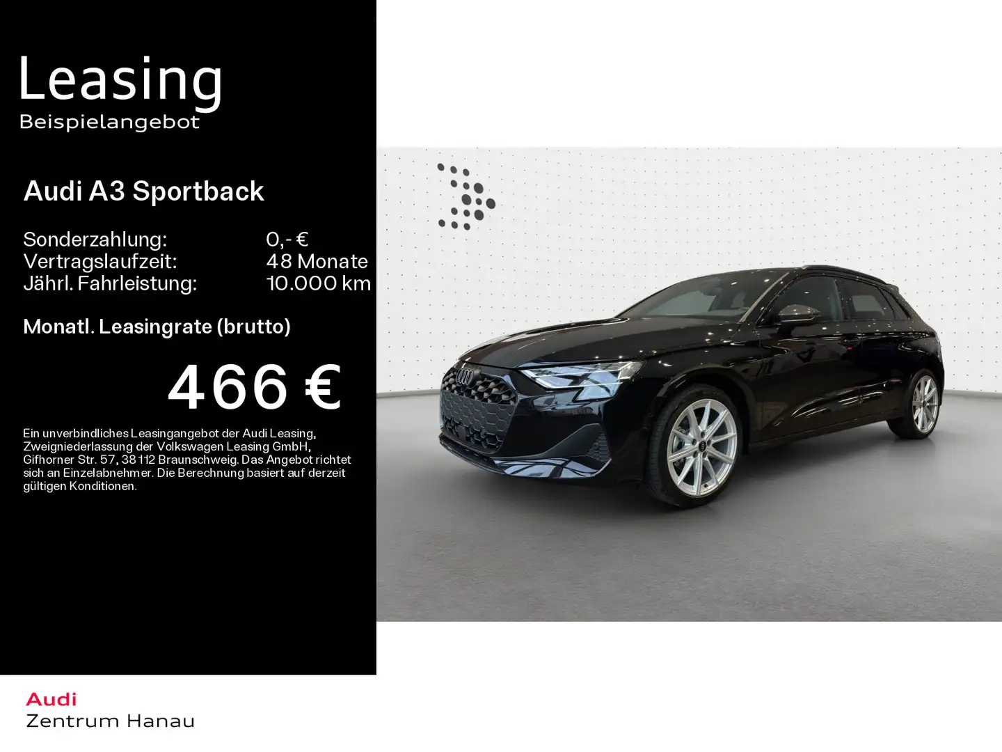 Audi A3 Advanced TFSI CARPLAY*LED*KOMFORT*A Noir - 1