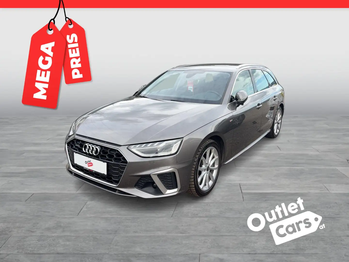Audi A4 Avant 40 2.0 TFSI quattro S-Line AHK+MEGAPREIS Grau - 1