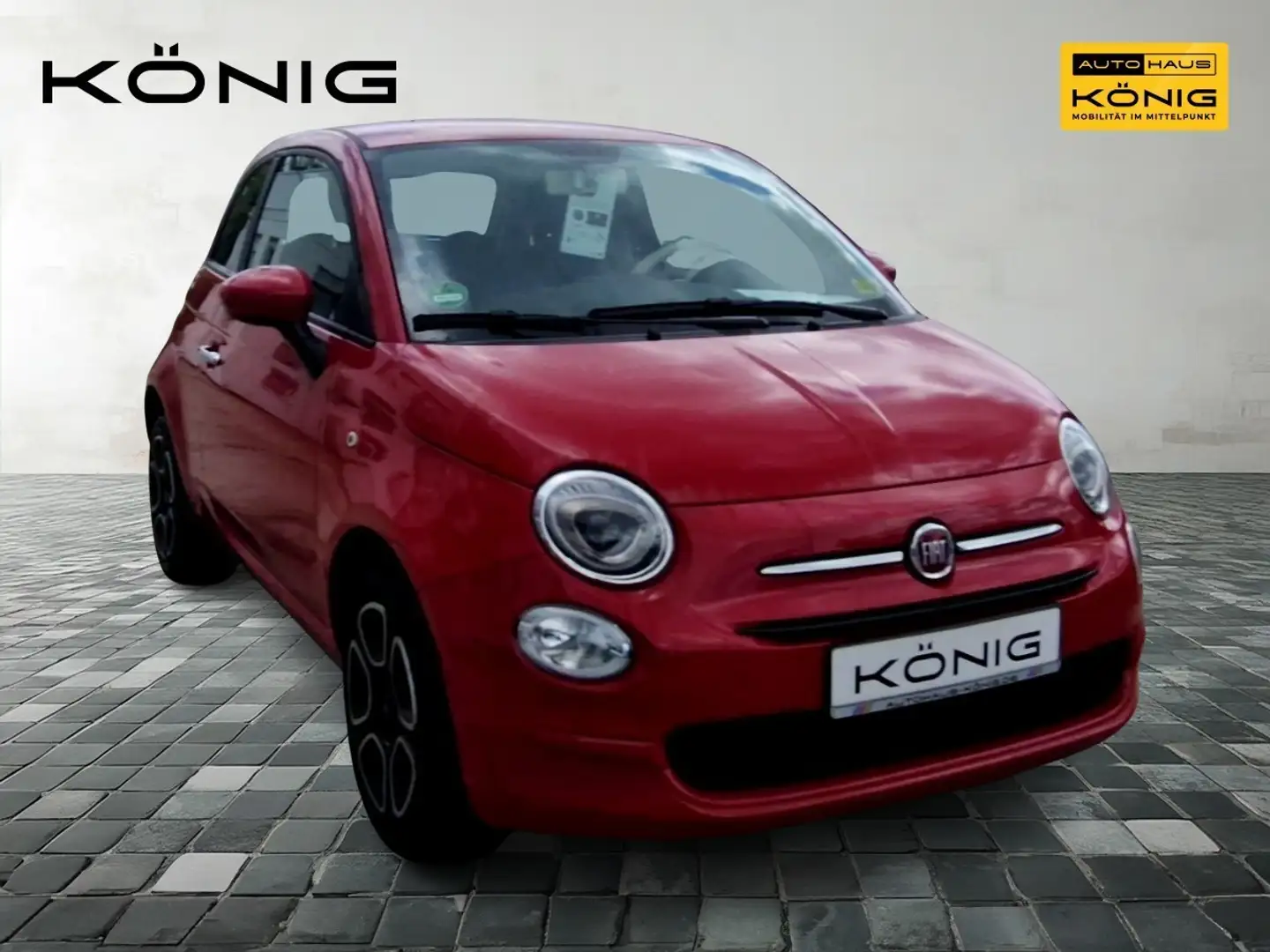 Fiat 500C 1.0 CLUB Klima Carplay PDC Bluetooth Rot - 2