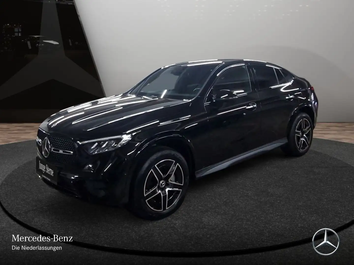 Mercedes-Benz GLC 300 e 4M AMG+NIGHT+LED+KEYLESS+9G Schwarz - 2
