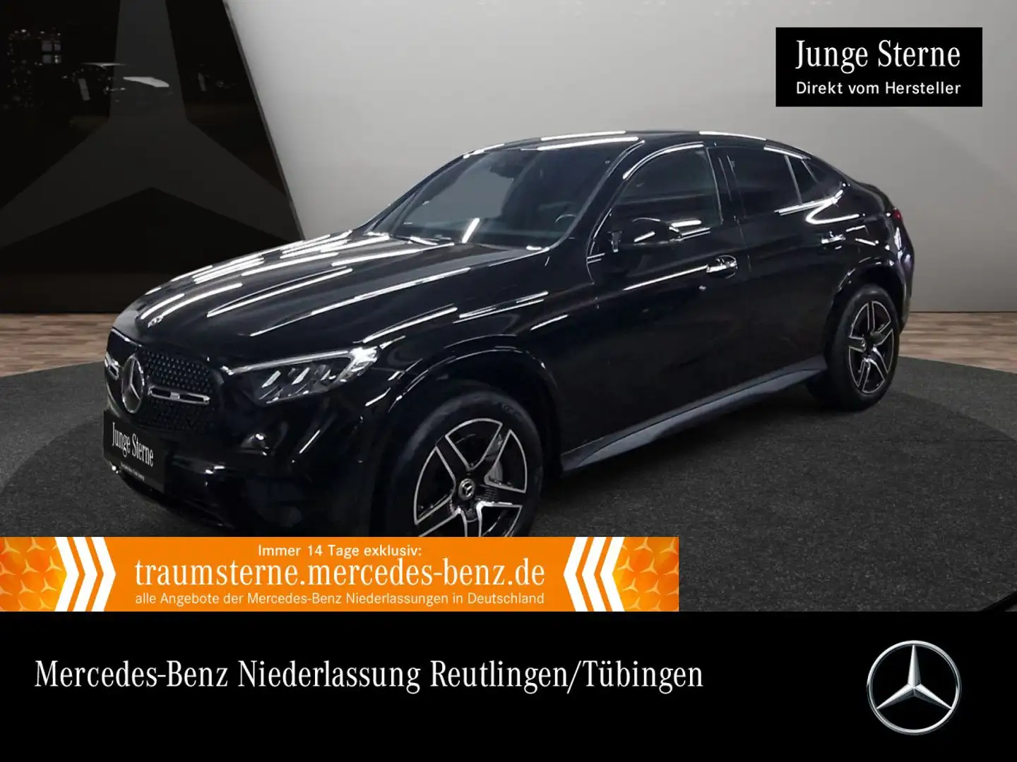 Mercedes-Benz GLC 300 e 4M AMG+NIGHT+LED+KEYLESS+9G Schwarz - 1