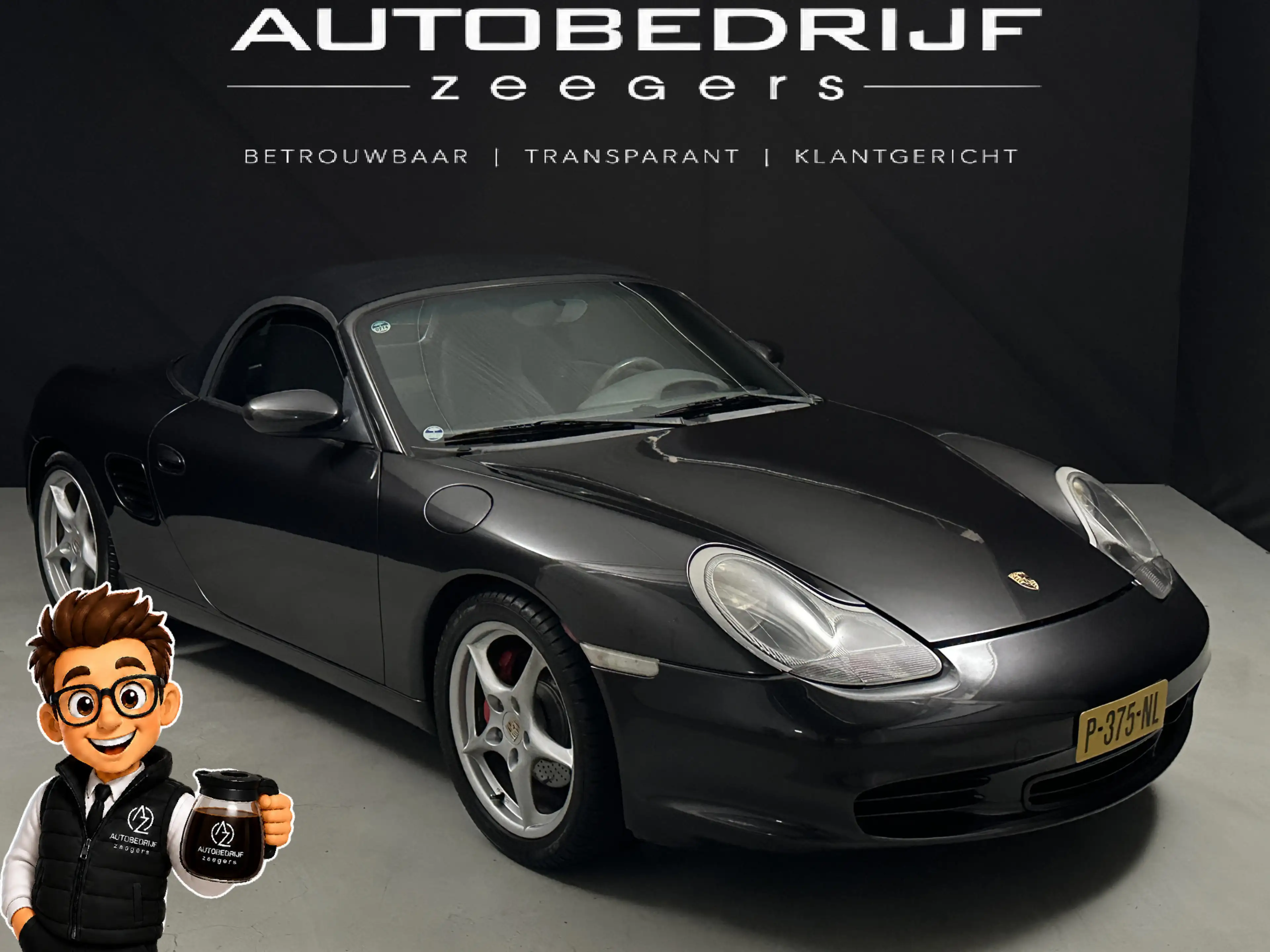 Porsche Boxster S 3.2 handgeschakeld *Cabrio*AC*