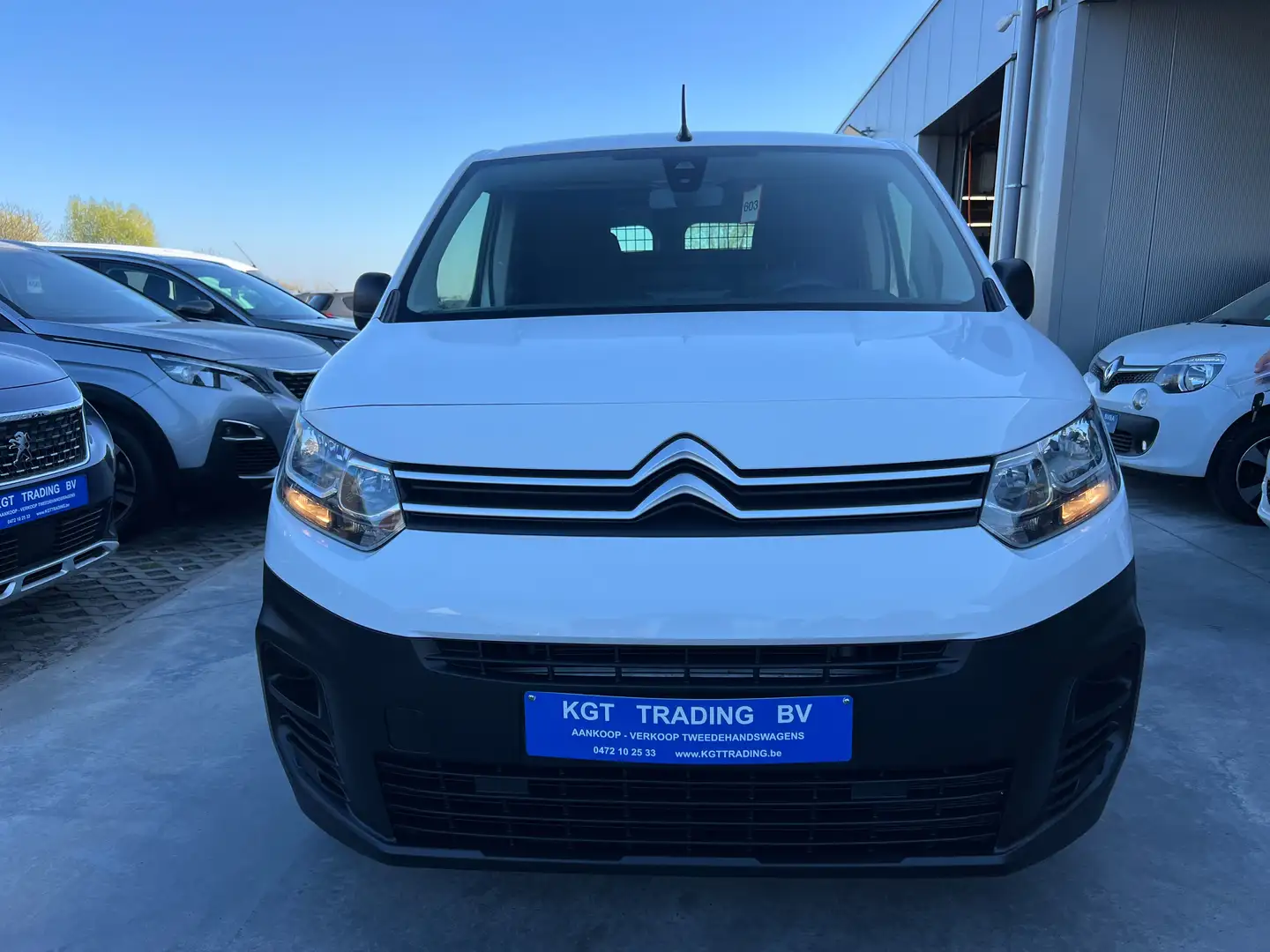 Citroen Berlingo 1.2i PURETECH LICHTE VRACHT DAB BLUETOOTH PDC A/C Wit - 2