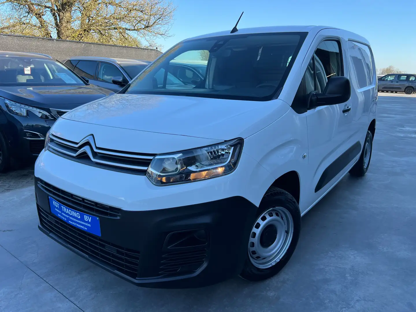 Citroen Berlingo 1.2i PURETECH LICHTE VRACHT DAB BLUETOOTH PDC A/C Wit - 1