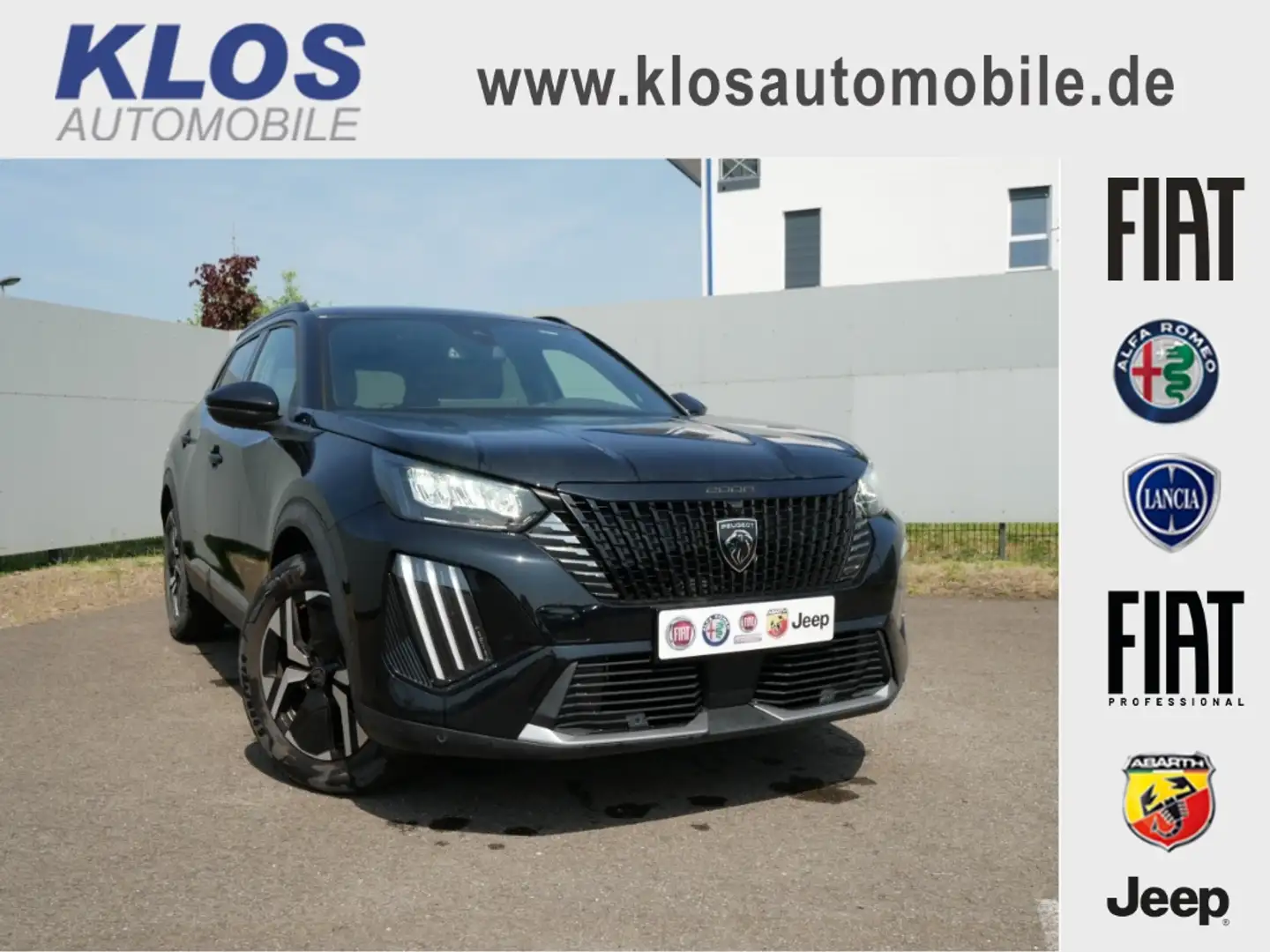 Peugeot 2008 ALLURE PureTech 1.2 100 PS MT6 NAVI KAMERA PDC Schwarz - 1
