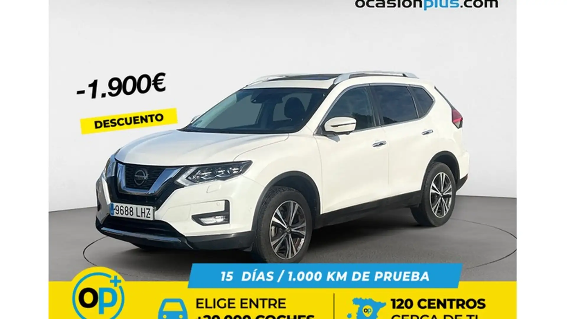 Nissan X-Trail 1.3 DIG-T N-Connecta 4x2 DCT Blanc - 1