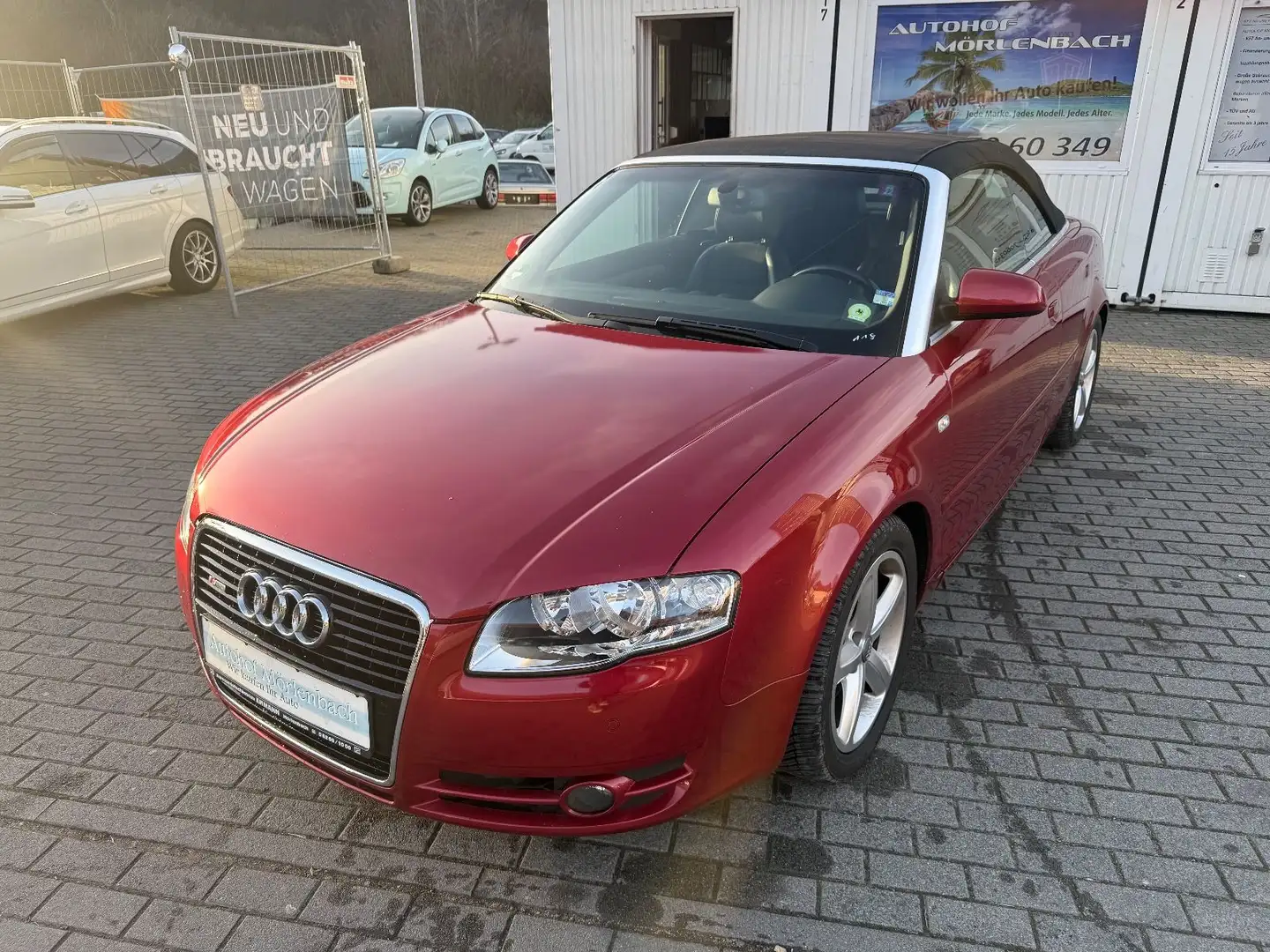 Audi A4 Cabriolet 3.0 TDI quattro Rot - 1