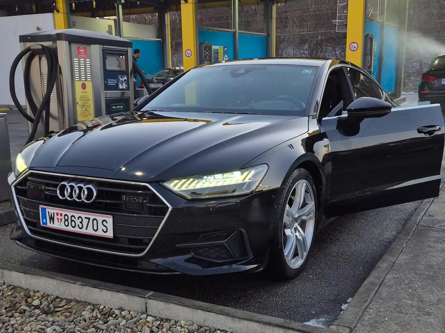 Audi A7 quattro 45 TDI S-Tronic Schwarz - 1