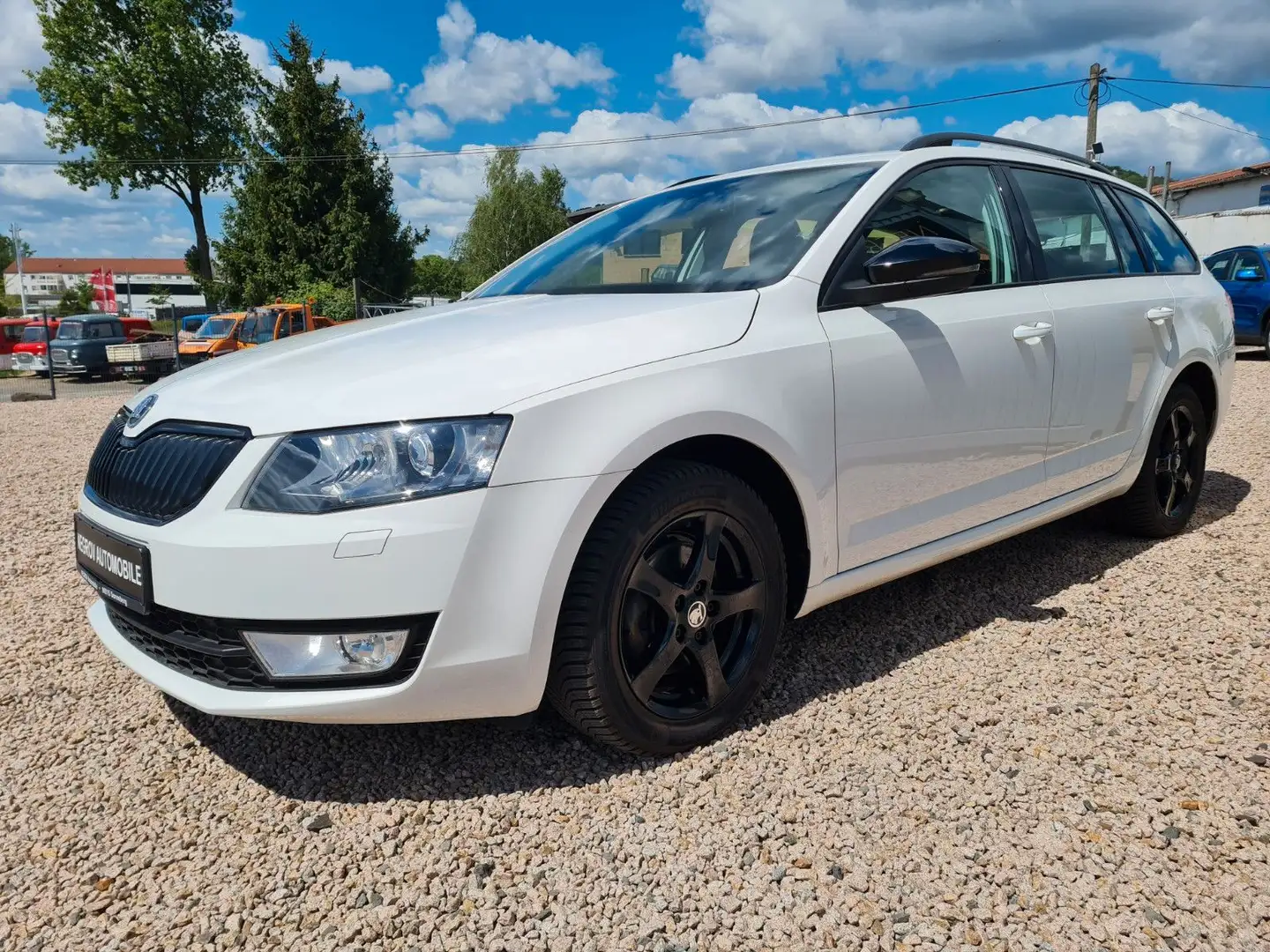 Skoda Octavia Combi Ambition Weiß - 2