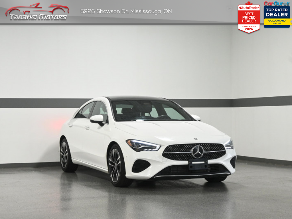 2026 Mercedes-Benz CLA 250 4MATIC No Accident Navigation Sunroof Ambient