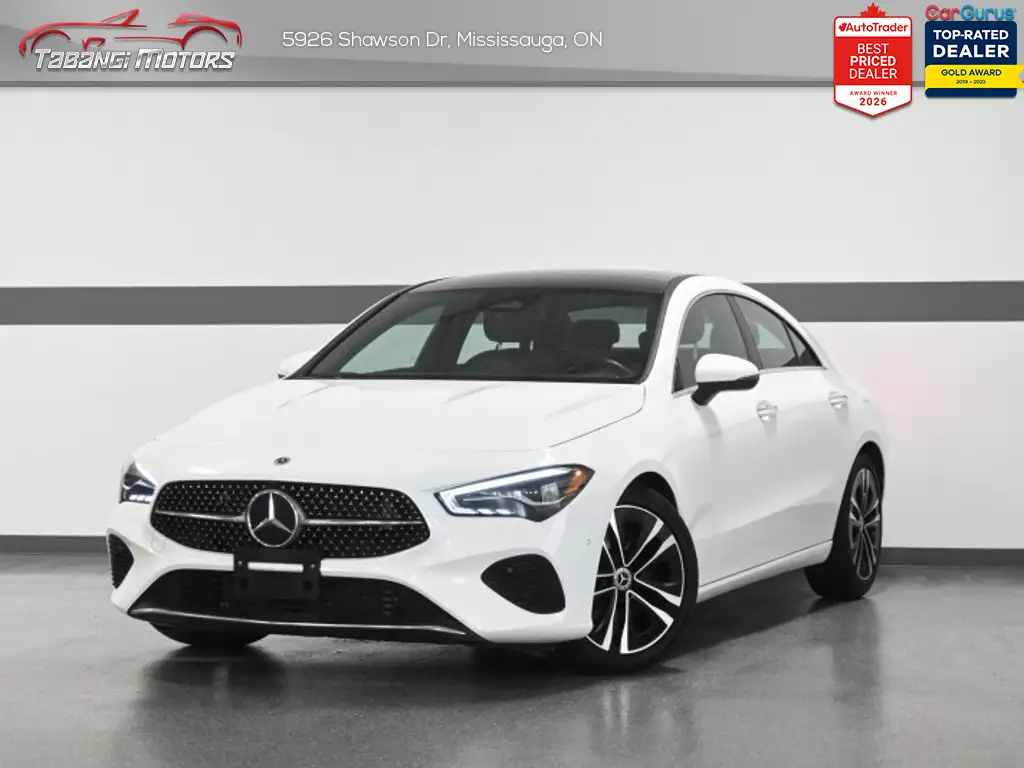 2026 Mercedes-Benz CLA 250 4MATIC No Accident Navigation Sunroof Ambient