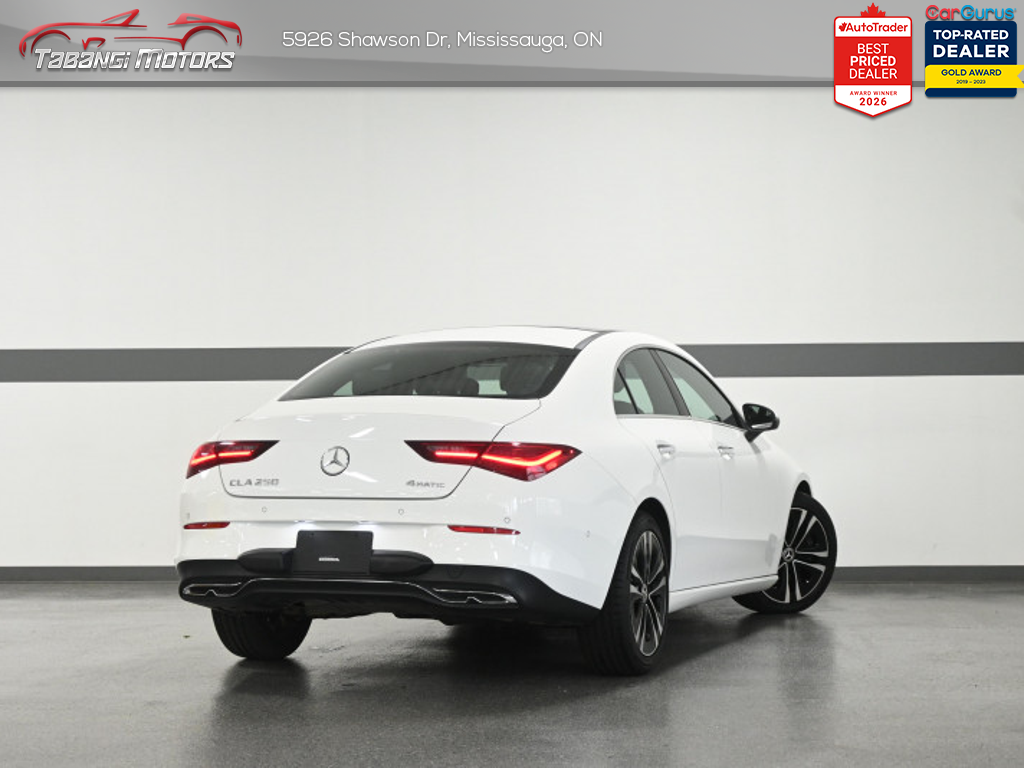 2026 Mercedes-Benz CLA 250 4MATIC No Accident Navigation Sunroof Ambient