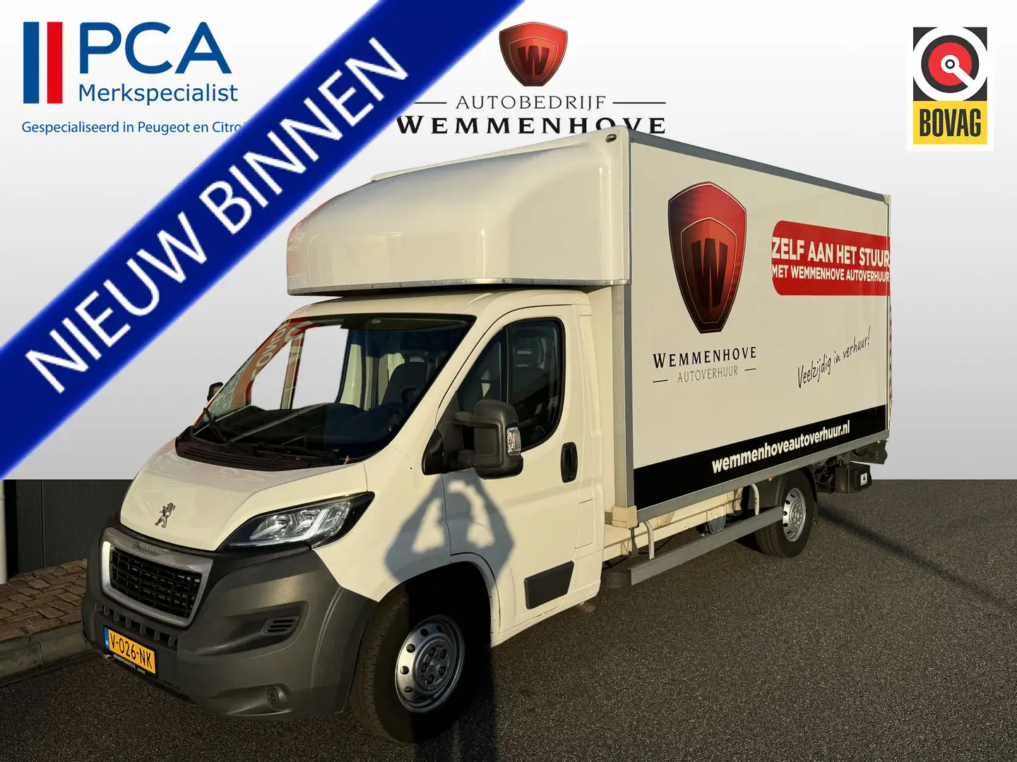 Peugeot Boxer 435 2.0 BlueHDI L4H2 Pro 164PK!! Laadlift/Spoiler/ Wit - 1