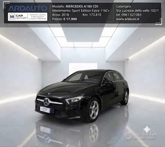 Mercedes-Benz 180 Mercedes A 180 Cdi Sport Edition Extra