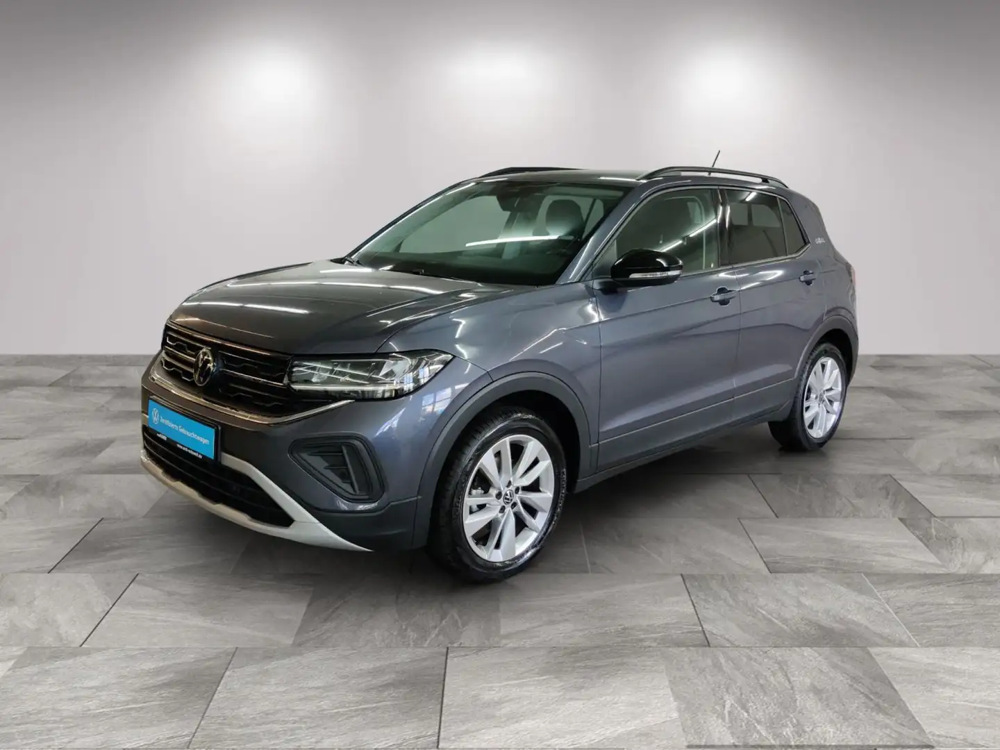 Volkswagen T-Cross Goal 1.0 TSI LED/ACC/App-Connect/1.30Gar Grau - 2