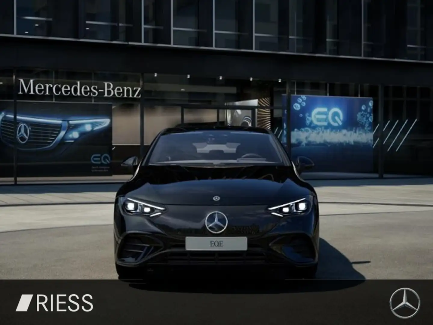 Mercedes-Benz EQE 500 4M AMG Premium Head Up Night Leder 360° Černá - 2