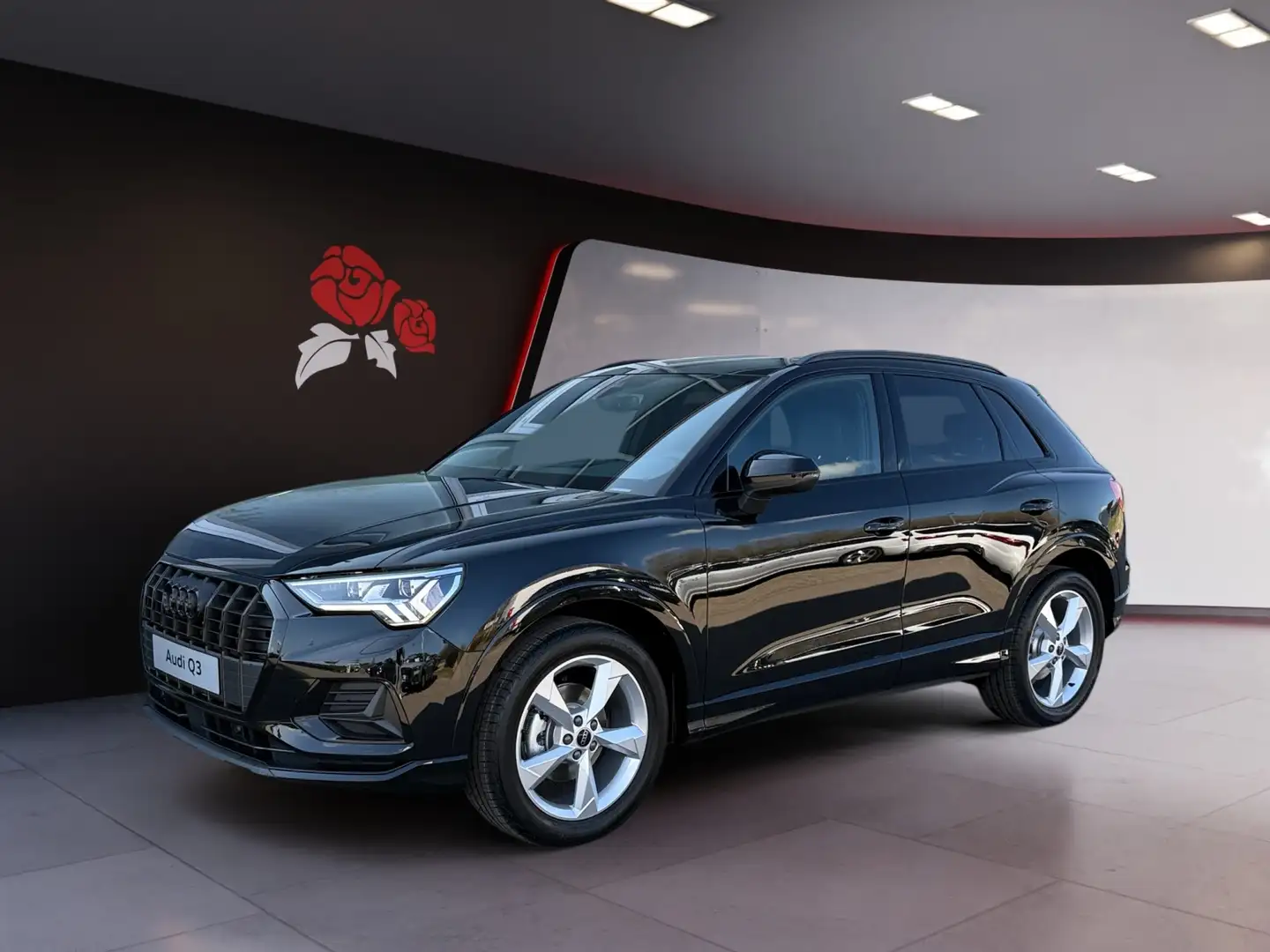 Audi Q3 35 2.0 TDI S tronic advanced RFK Navi Matrix LED Schwarz - 2