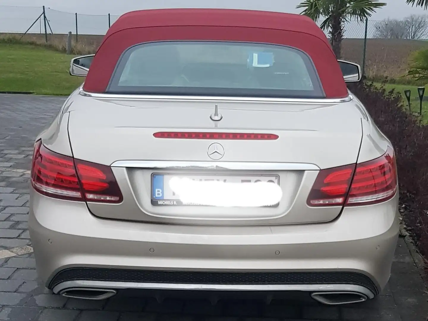 Mercedes-Benz E 220 Cabriolet E 220 d Beige - 1