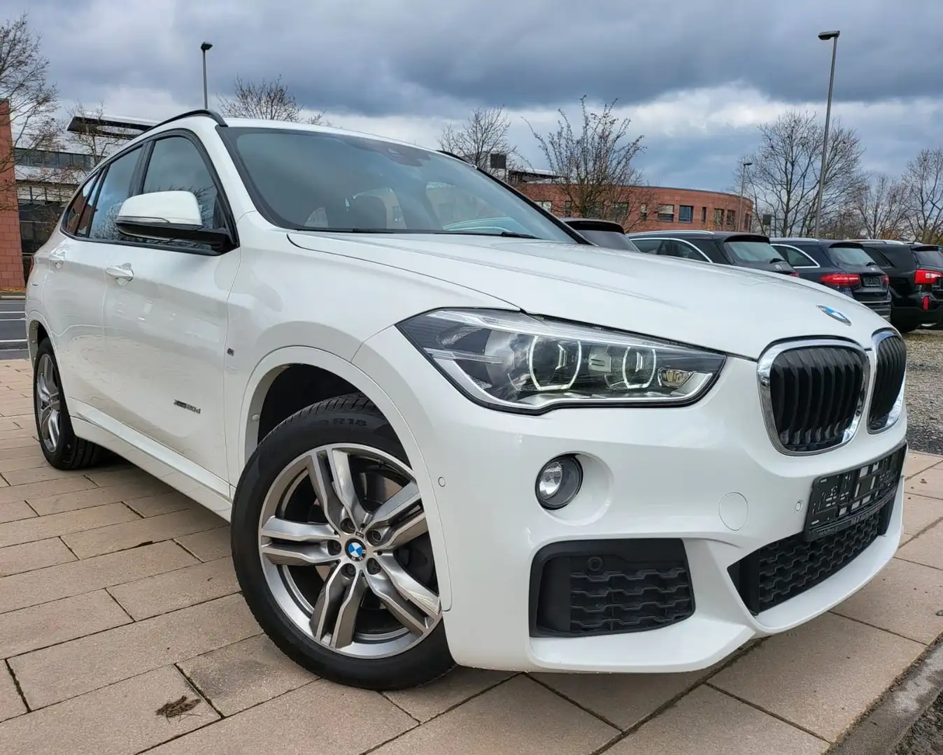 BMW X1 Baureihe X1 xDrive 20 d M Sport Blanc - 2