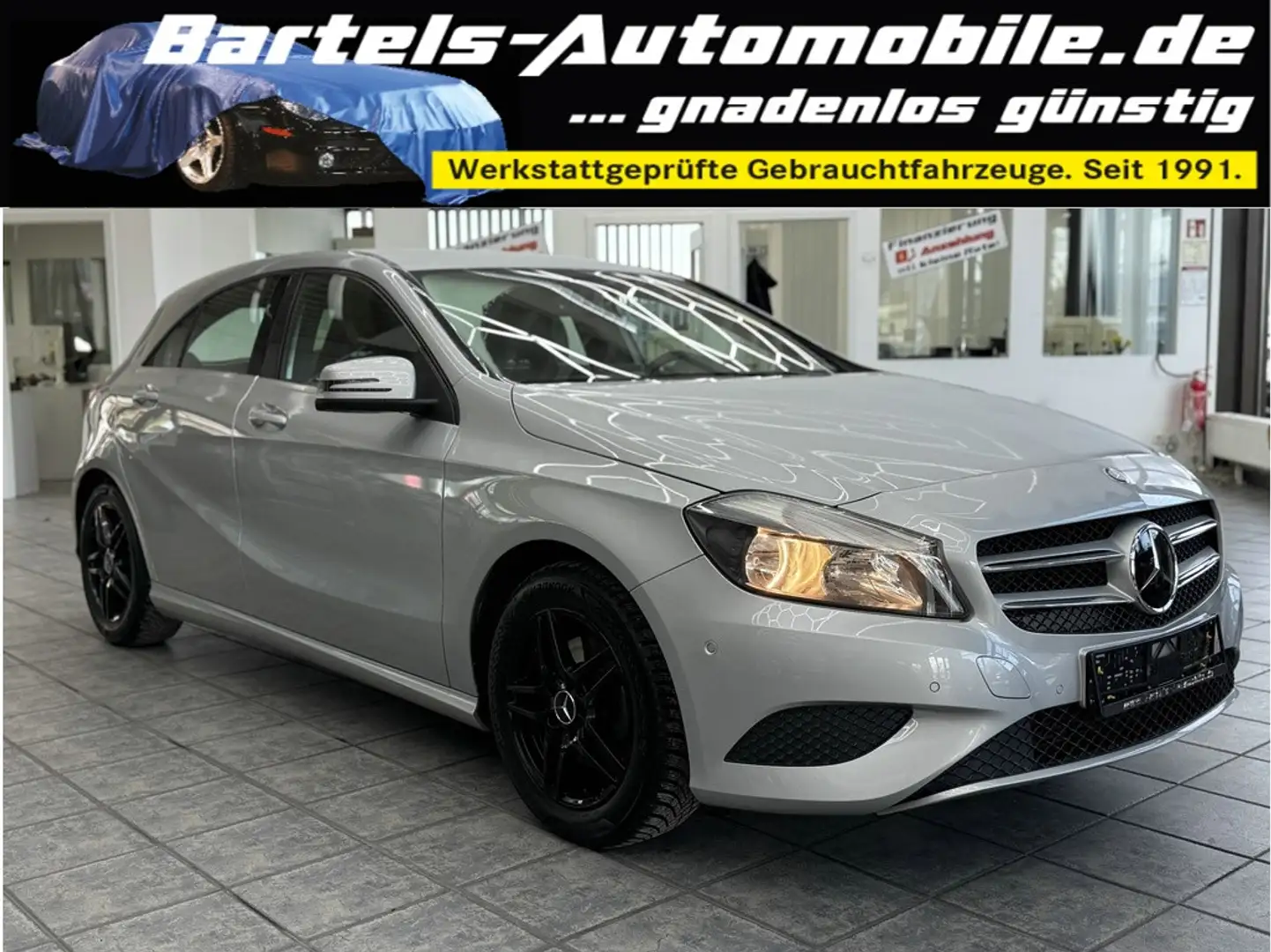 Mercedes-Benz A 200 BE Urban, 2.Hand, Leder, Navi, Sitzheiz. Silber - 1