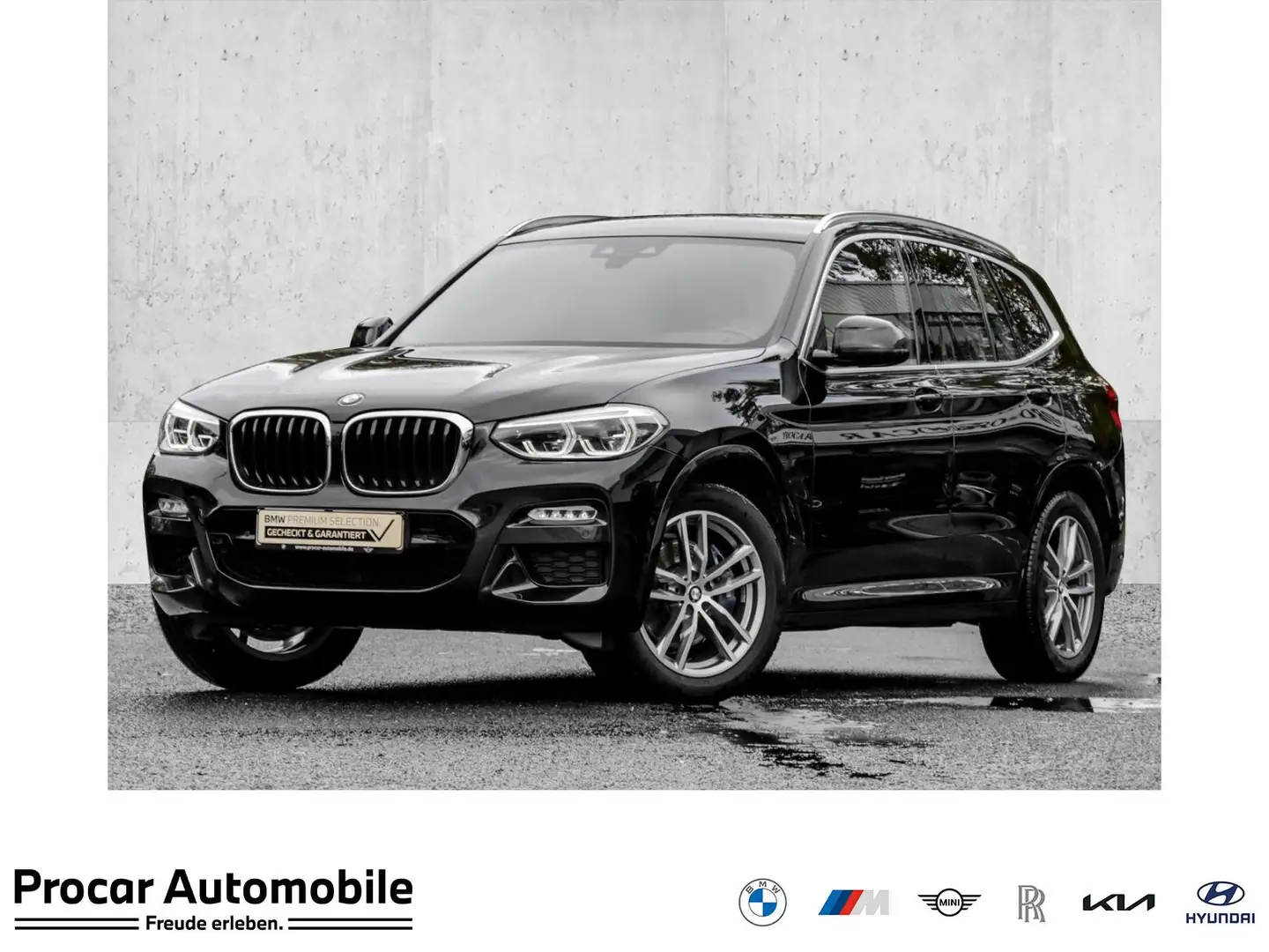 BMW X3 xDrive30i M SPORT+AHK+ADAPT.LED+DA+PA+HiFi Noir - 1