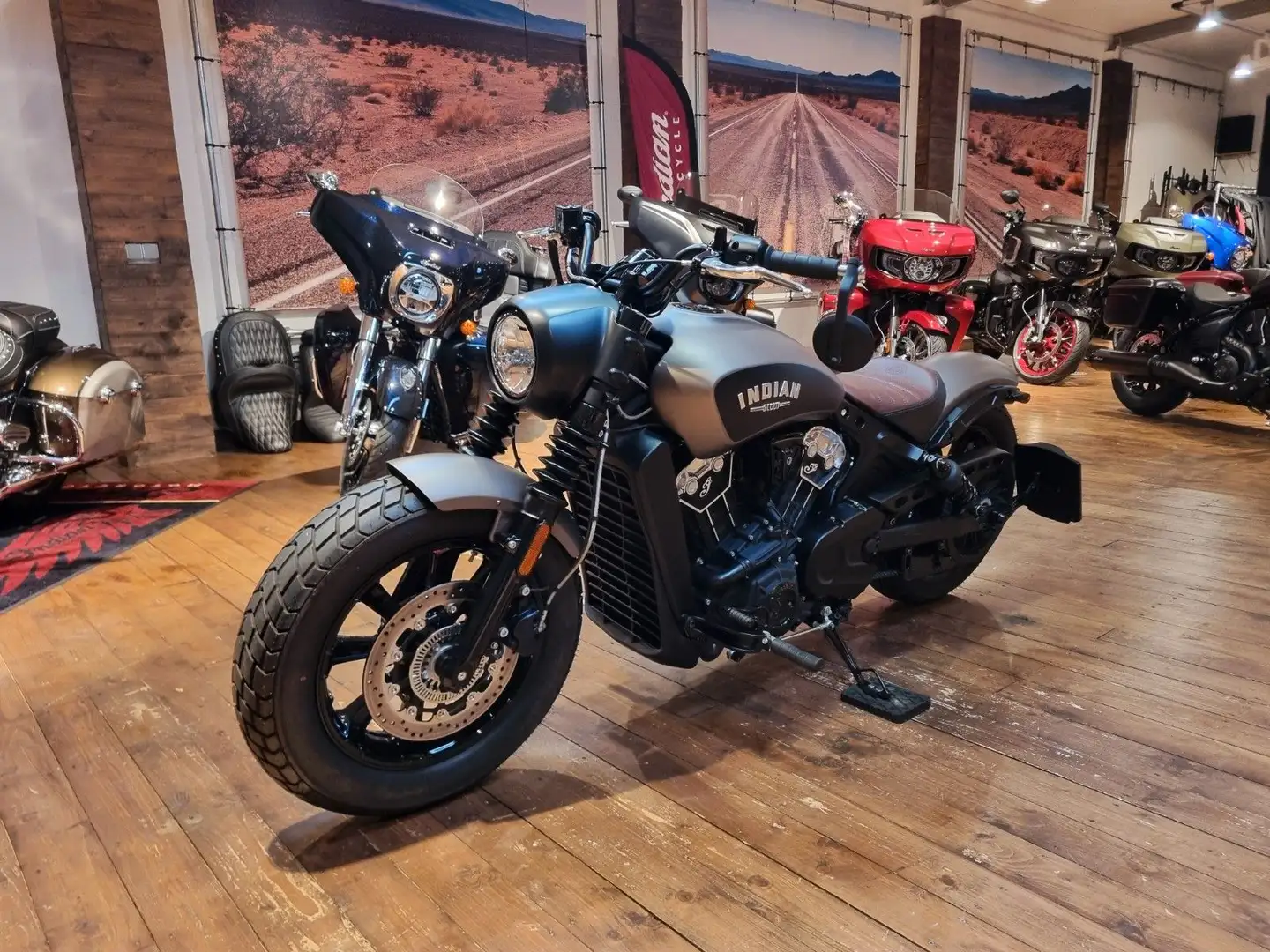 Indian Scout Bobber "Penzl/Extras" 100 Jahre(250/4,99 ) Marrone - 2