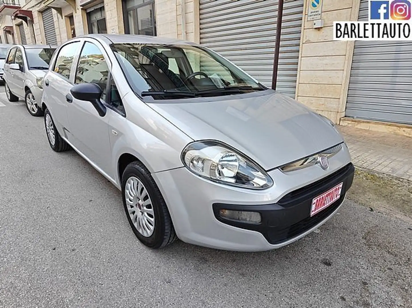 Fiat Punto Evo 1.2 Benzina 5 Porte Argento - 1
