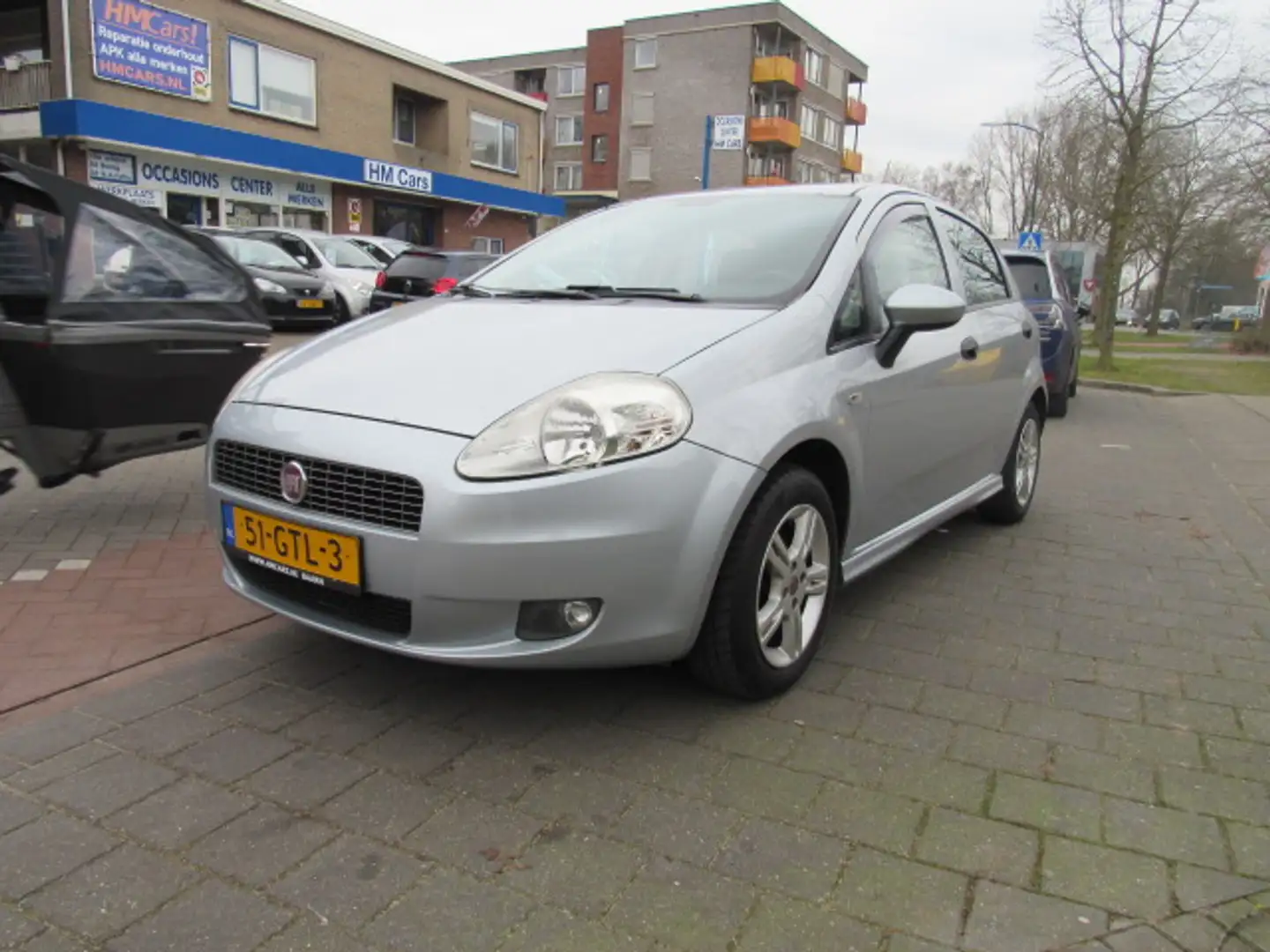 Fiat Grande Punto 1.2 5DRS Active Airco Gris - 1