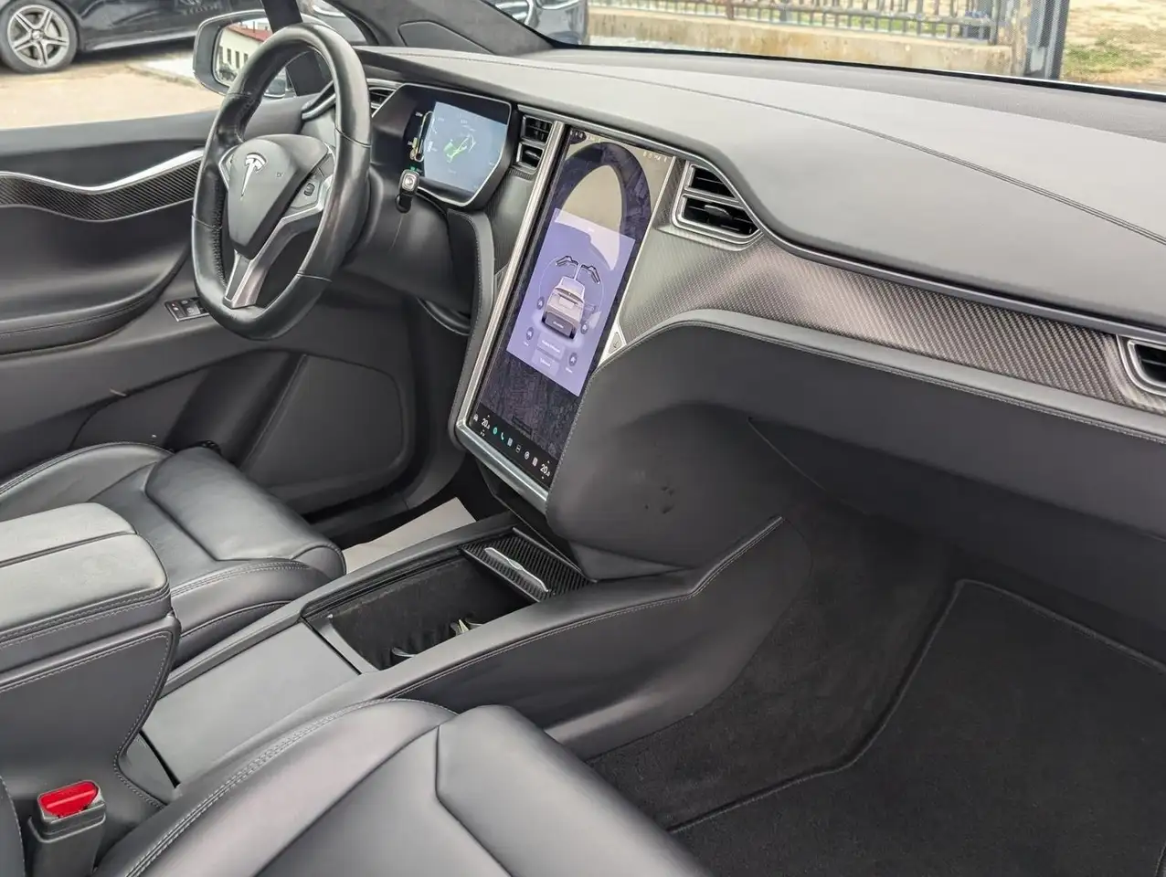 Tesla Model X 100D | 469 ch | BVA | Autopilot | Upgrade Ludicrous | Portes Falcon Wing | Batterie 100 kWh certifiée