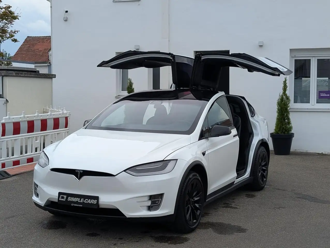 Tesla Model X 100D | 469 ch | BVA | Autopilot | Upgrade Ludicrous | Portes Falcon Wing | Batterie 100 kWh certifiée