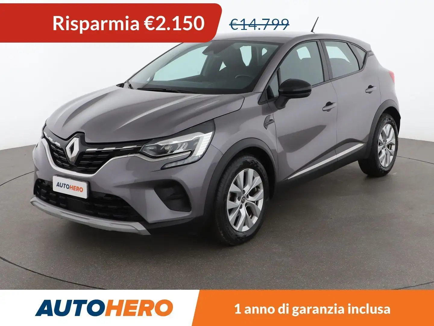 Renault Captur 1.5 BLUE dCi Business 115 CV EDC Gris - 1