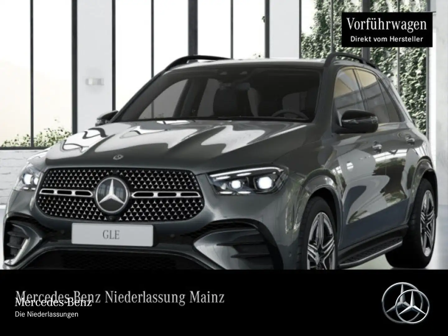 Mercedes-Benz GLE 450 4M AMG+NIGHT+PANO+360+AHK+MULTIBEAM+SPUR Gris - 2